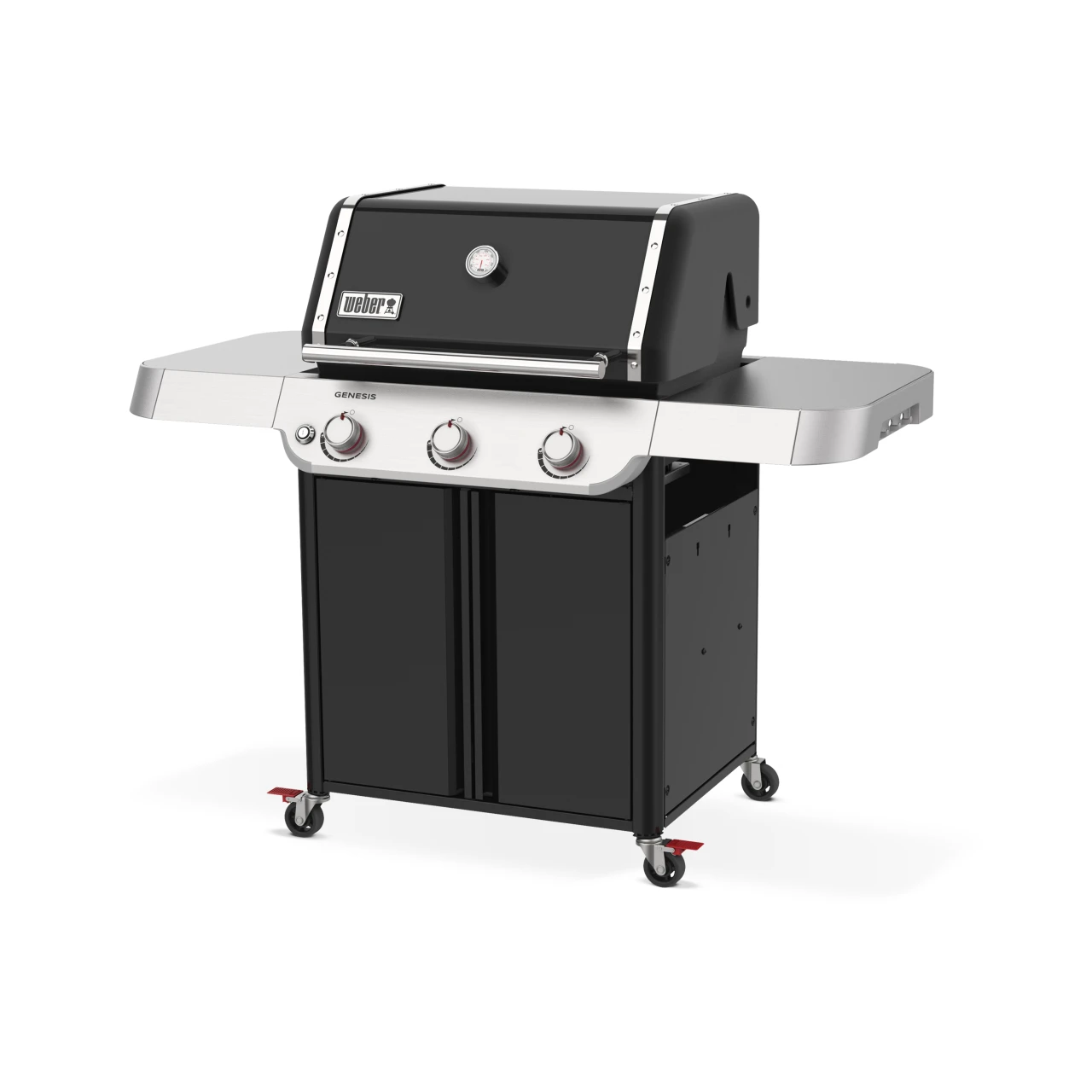 Weber Genesis E 315 Gasgrill Premium Grillerlebnis mit 3 Brennern und GS4 Grillsystem